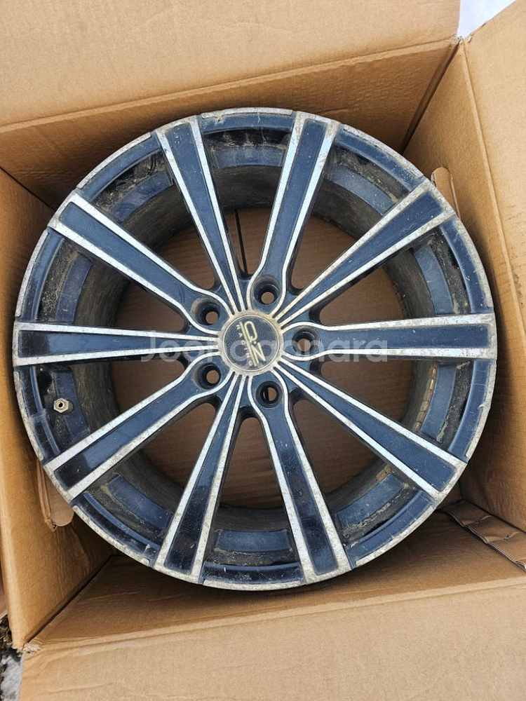 오즈 17인치 중고휠 팝니다.--1