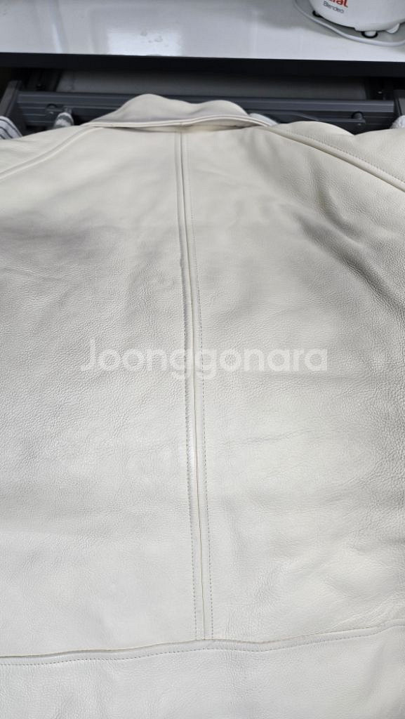 h&m h2 가죽 래더 자켓--7