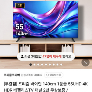 55인치 TV