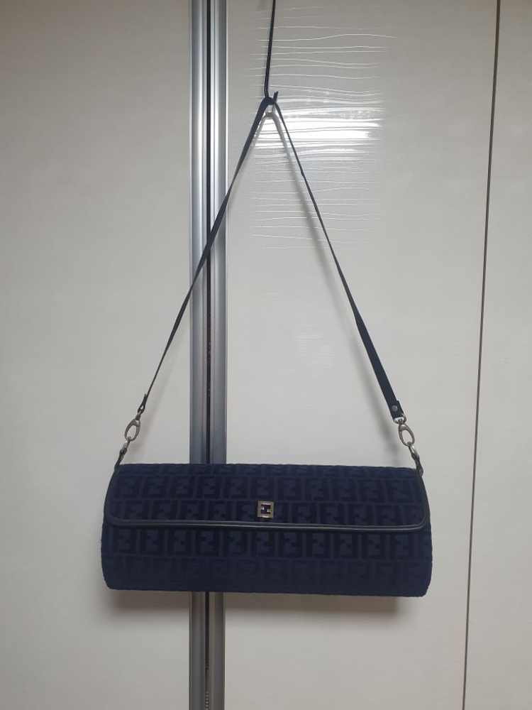 정품 펜디 크로스 빅백--0