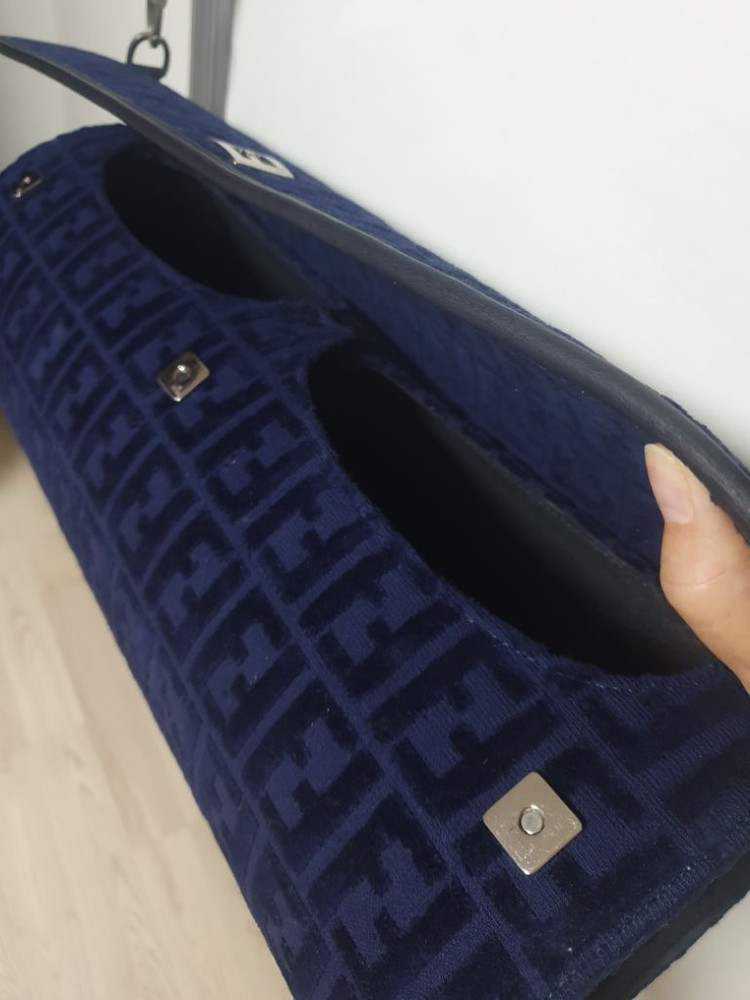 정품 펜디 크로스 빅백--3