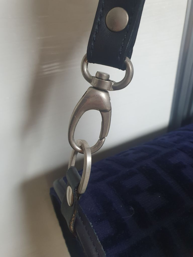 정품 펜디 크로스 빅백--9