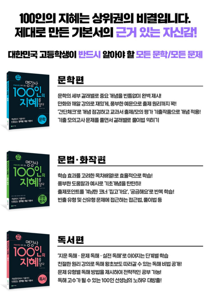 100인의 지혜 세트 새제품 무료배송--2