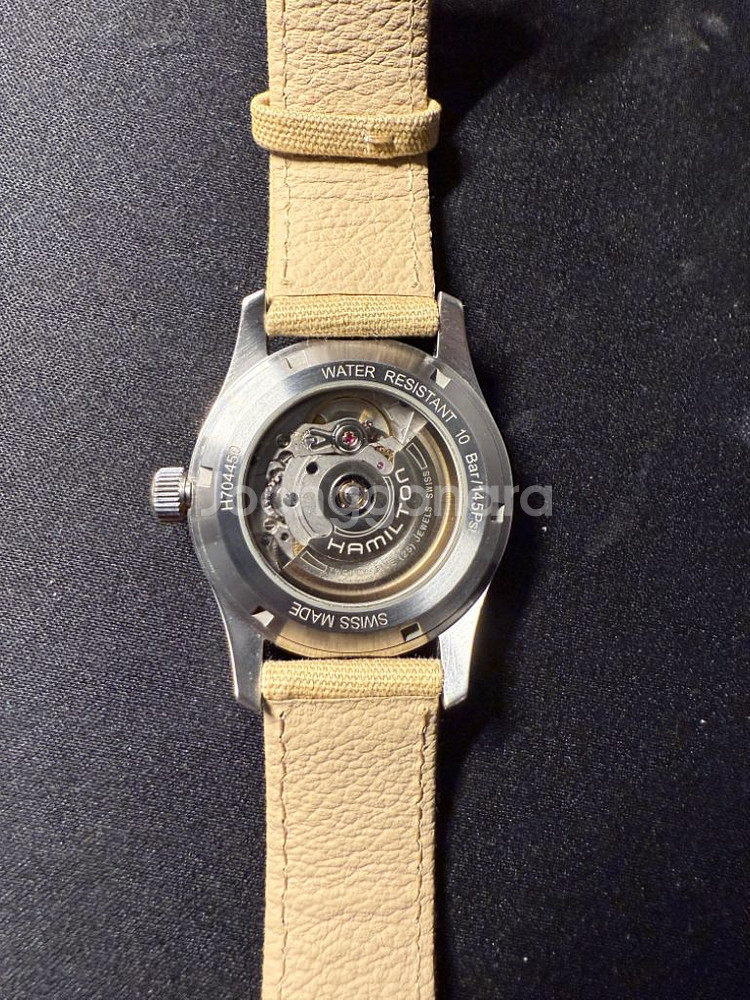 해밀턴 카키필드 오토매틱 38mm--1