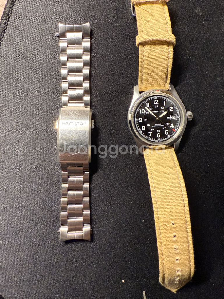 해밀턴 카키필드 오토매틱 38mm--2