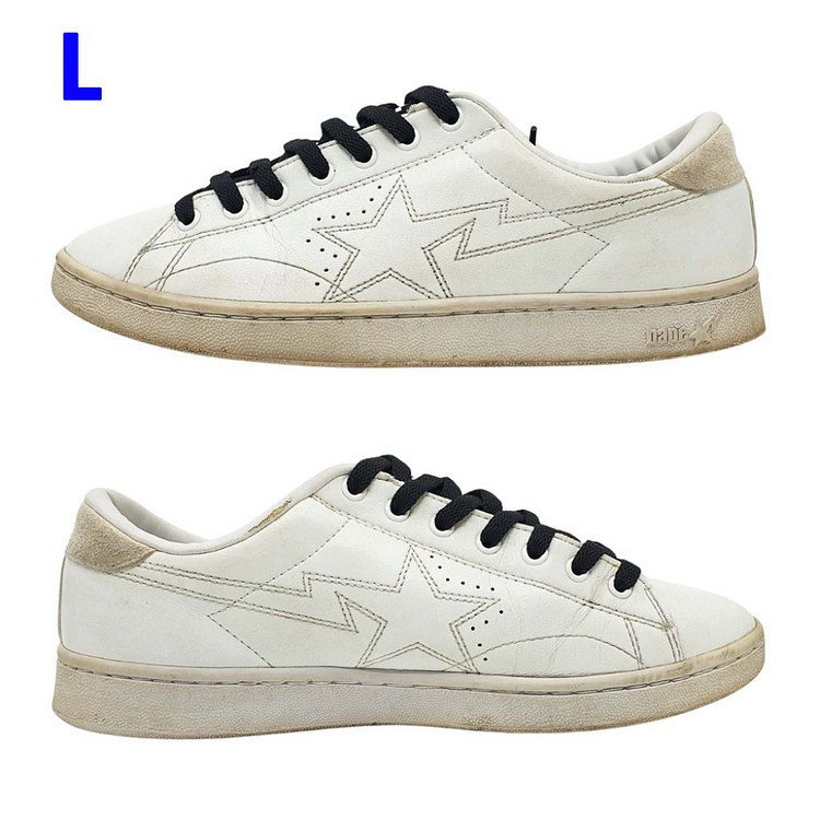 베이프 bape 스니커즈 화이트 275mm--1