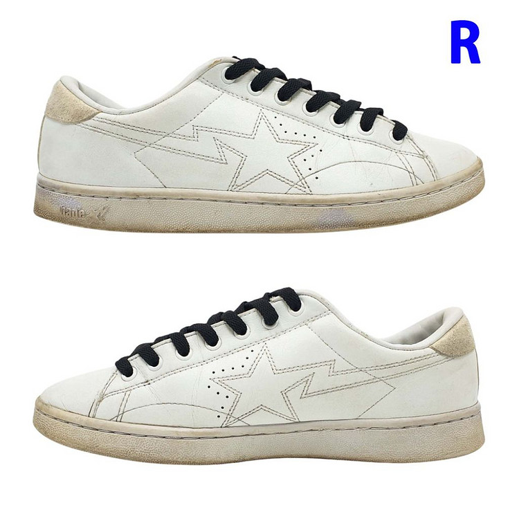 베이프 bape 스니커즈 화이트 275mm--2