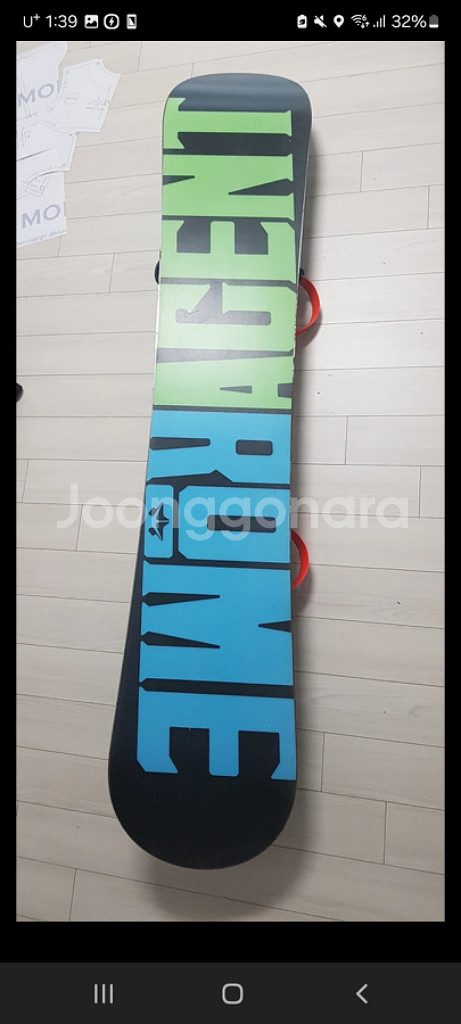 스노우보드 세트 보드+바인딩 152사이즈--2
