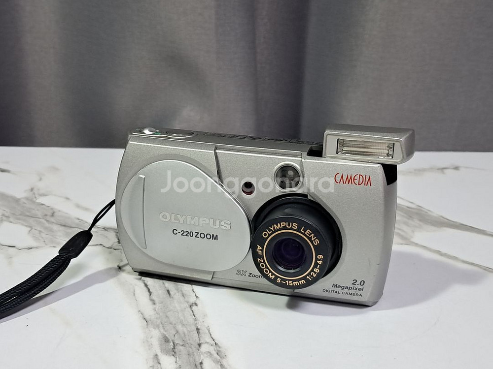 올림푸스 카메디아 C-220 Zoom 빈티지카메라--2