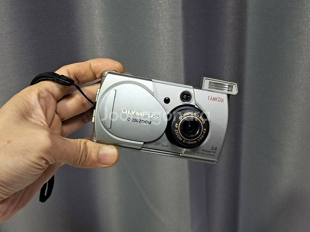 올림푸스 카메디아 C-220 Zoom 빈티지카메라--1