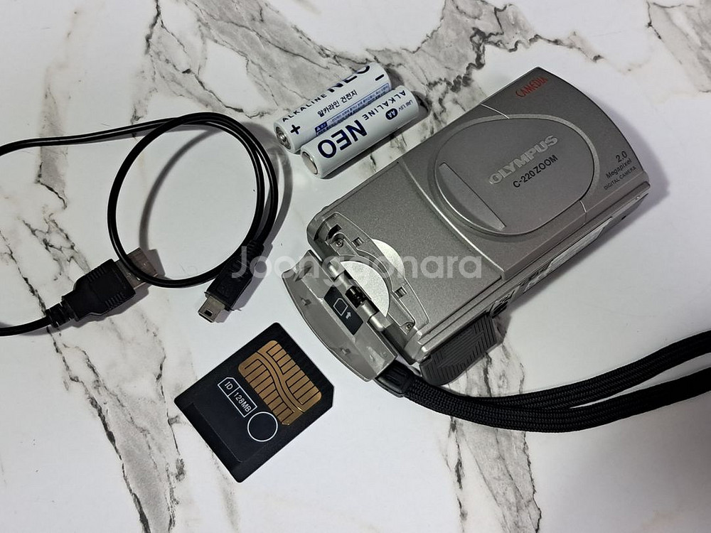 올림푸스 카메디아 C-220 Zoom 빈티지카메라--7