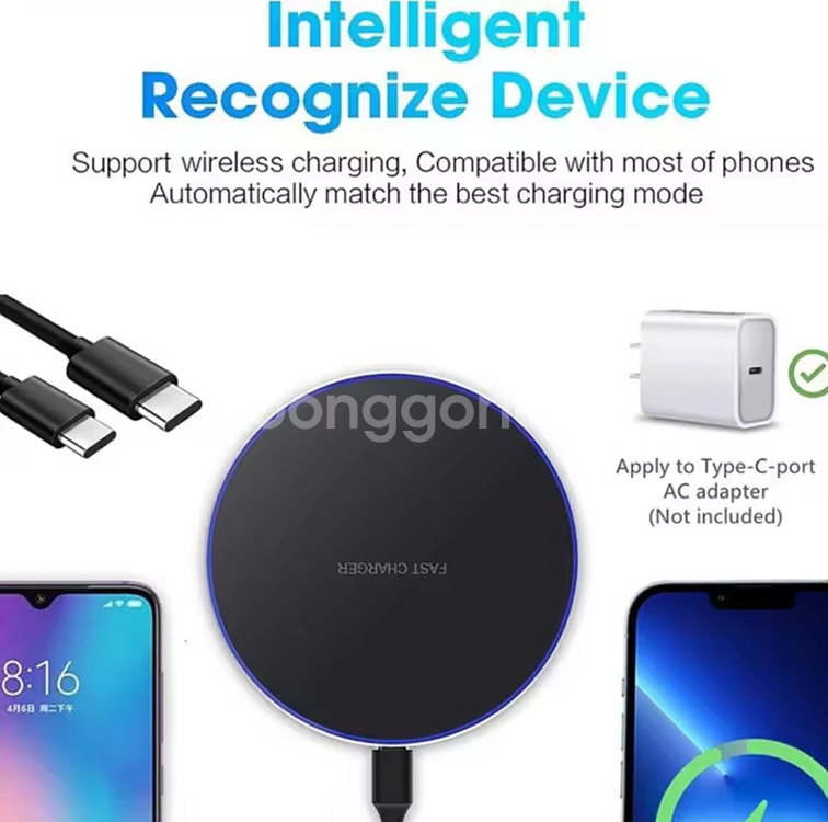 고속 무선 충전기 30W--3