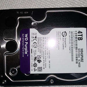 WD HDD 4T 펍니다