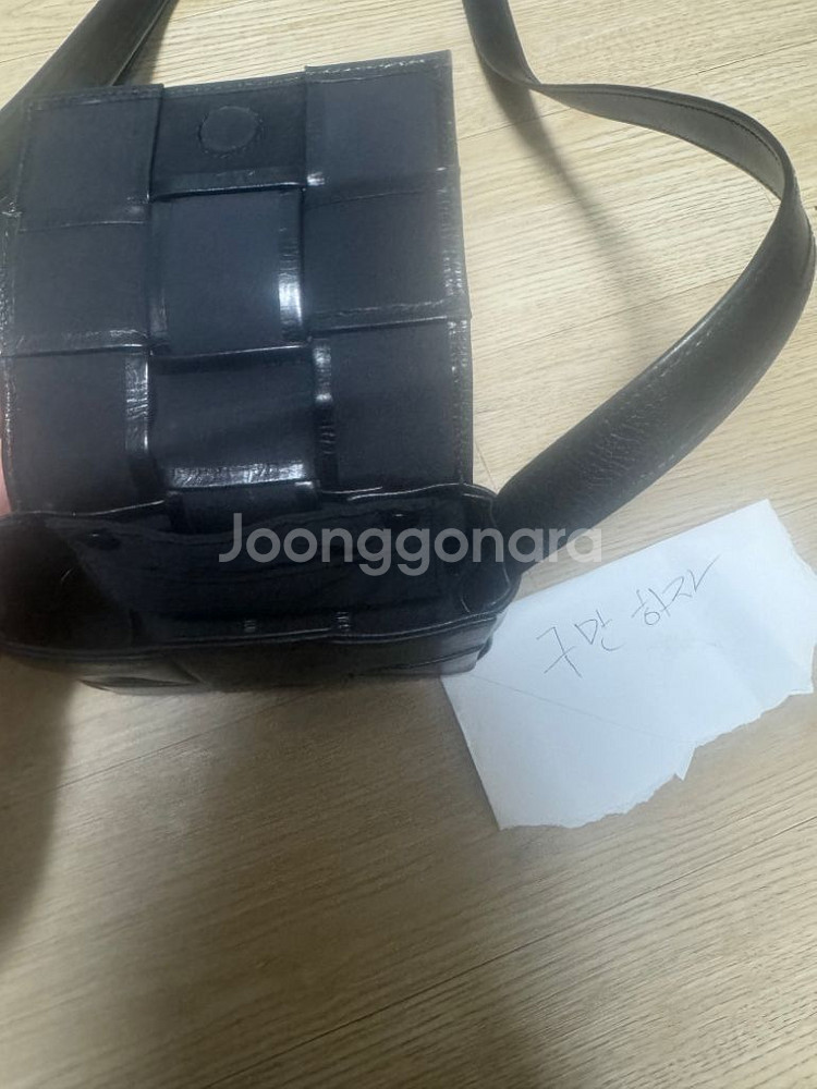 보테가베네타 미니카세트백--1