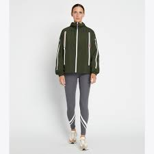 토리버치 테스처드 나일론 메시 벤트 자켓--2