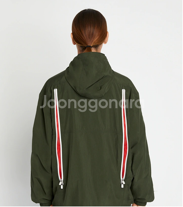 토리버치 테스처드 나일론 메시 벤트 자켓--5