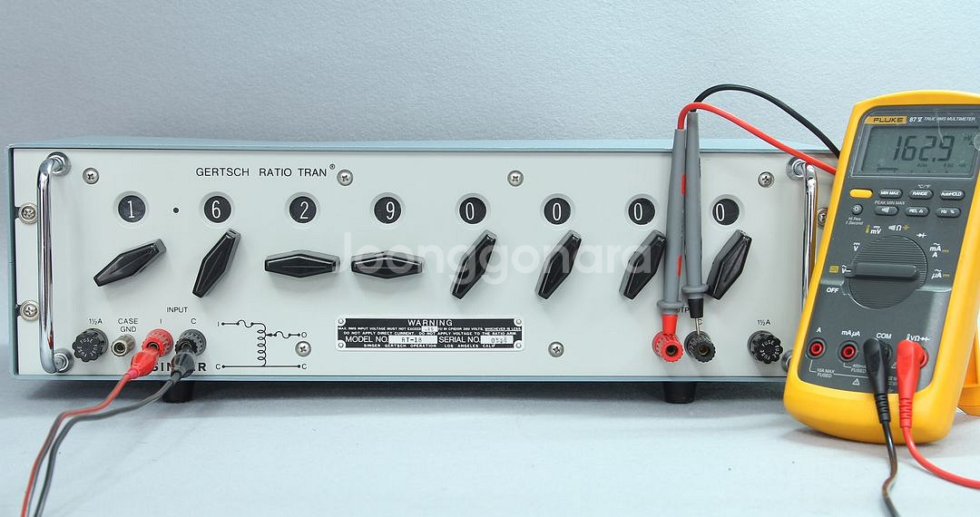 Gertsch RT-18 비율 트랜스/AC 전압 분배기--1