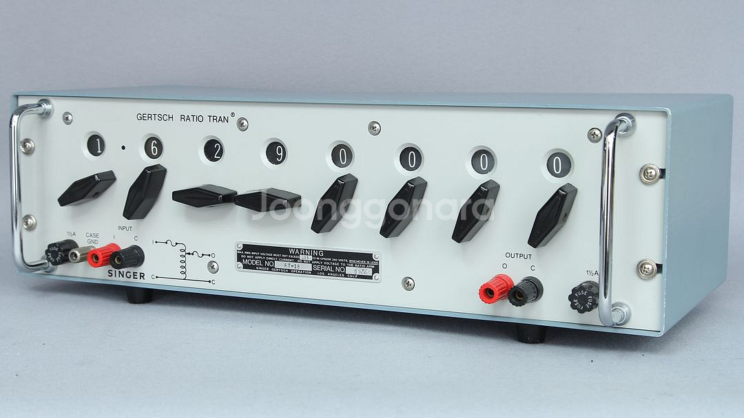 Gertsch RT-18 비율 트랜스/AC 전압 분배기--3