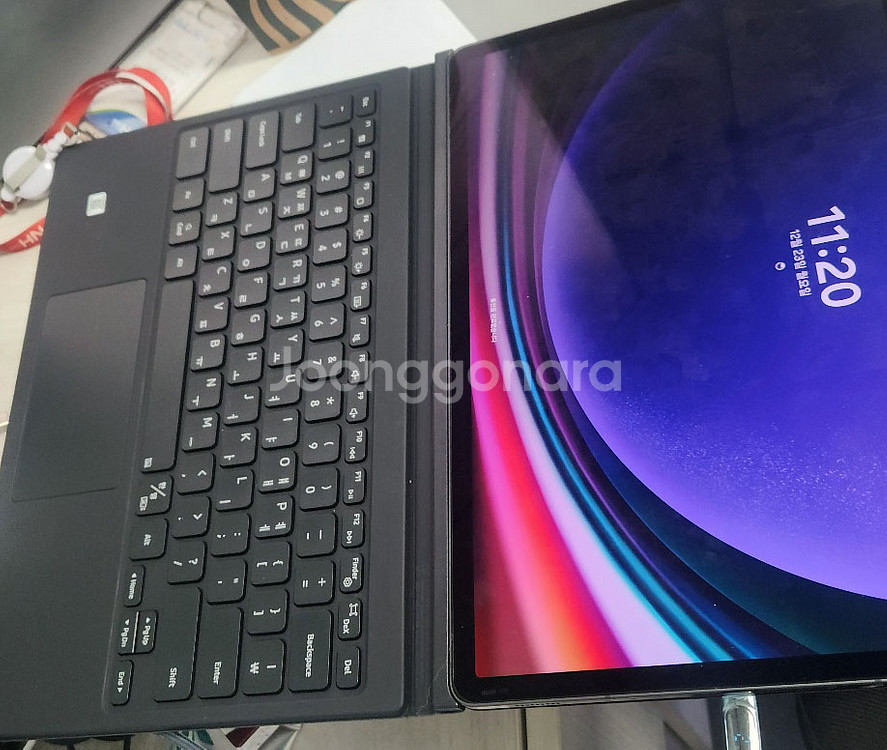 갤럭시탭 S9+ 5G 512GB, 정품 삼성 키보드--1