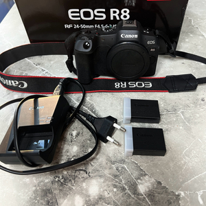 캐논 eos r8 카메라 바디 s급 풀박스