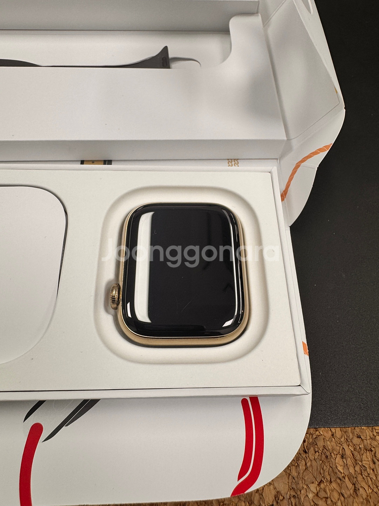 애플워치 9 45mm gold 셀룰러자급제--1