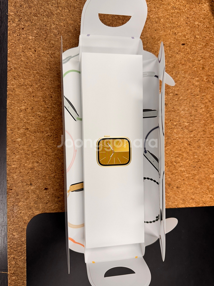 애플워치 9 45mm gold 셀룰러자급제--3