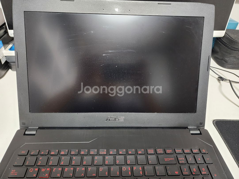 아수스 i7 게임용 노트북 부품용으로 팝니다.--2