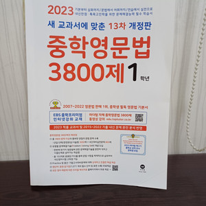 중학 영문법 3800제 1권 (13차 개정판)