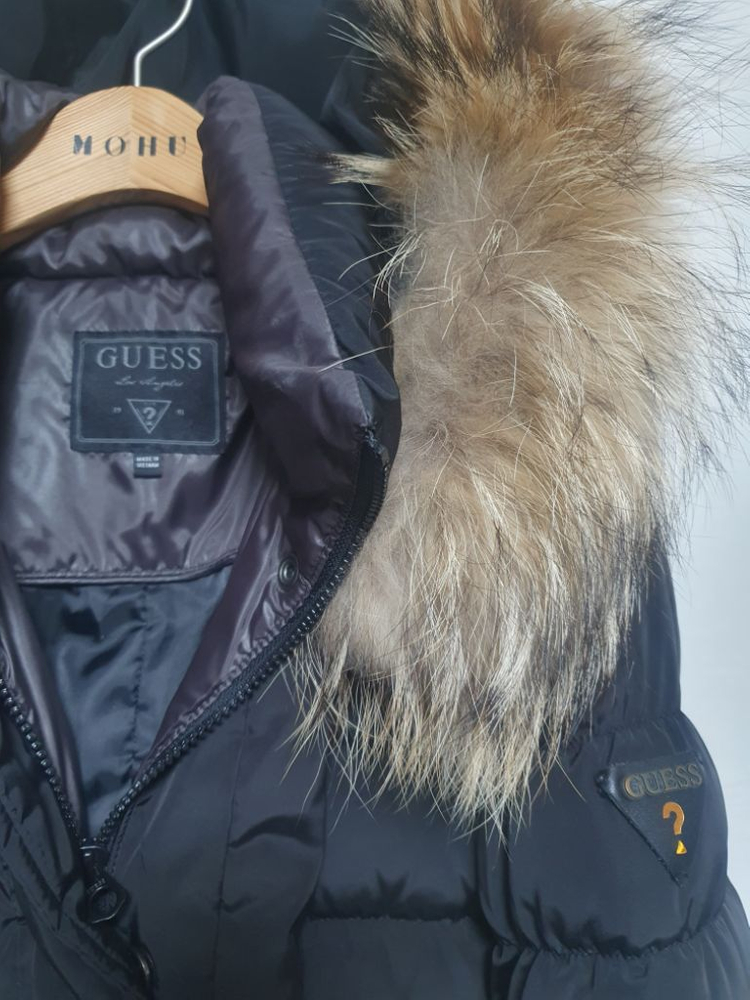 게스 여성 오리털 락쿤 롱패딩 ( S )--2