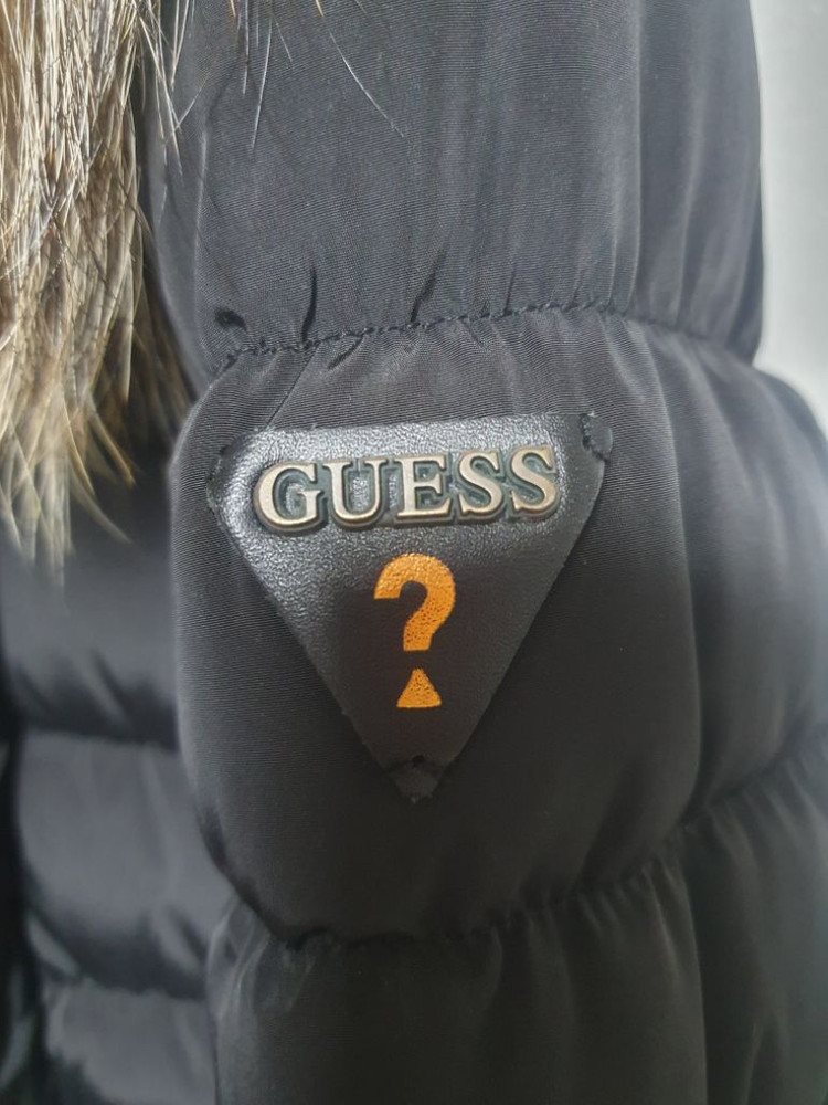 게스 여성 오리털 락쿤 롱패딩 ( S )--3