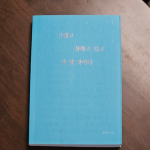 정영욱 - 잘했고 잘하고 있고 잘 될 것이다 / 한국