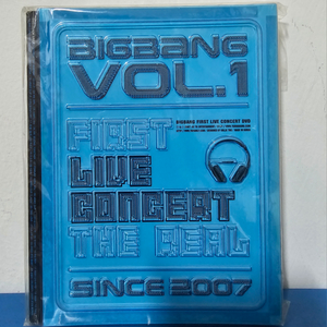 초판 빅뱅vol.1 1st 라이브콘서트 dvd+book