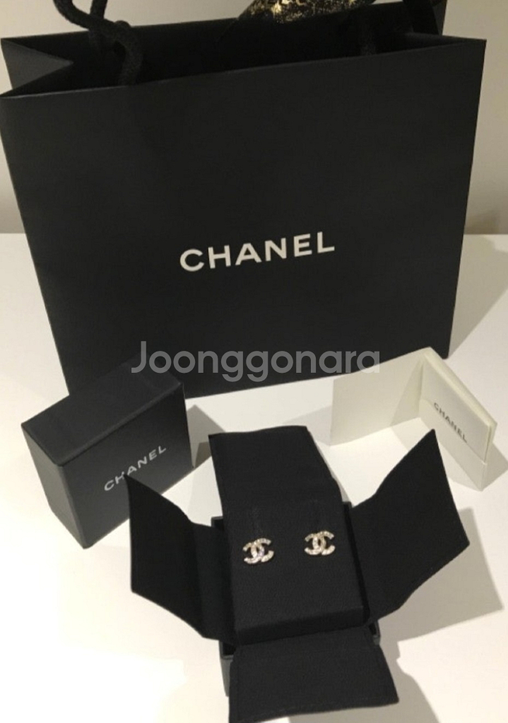 @ 정품 샤넬 기본cc 골드 귀걸이 이어링 @--2