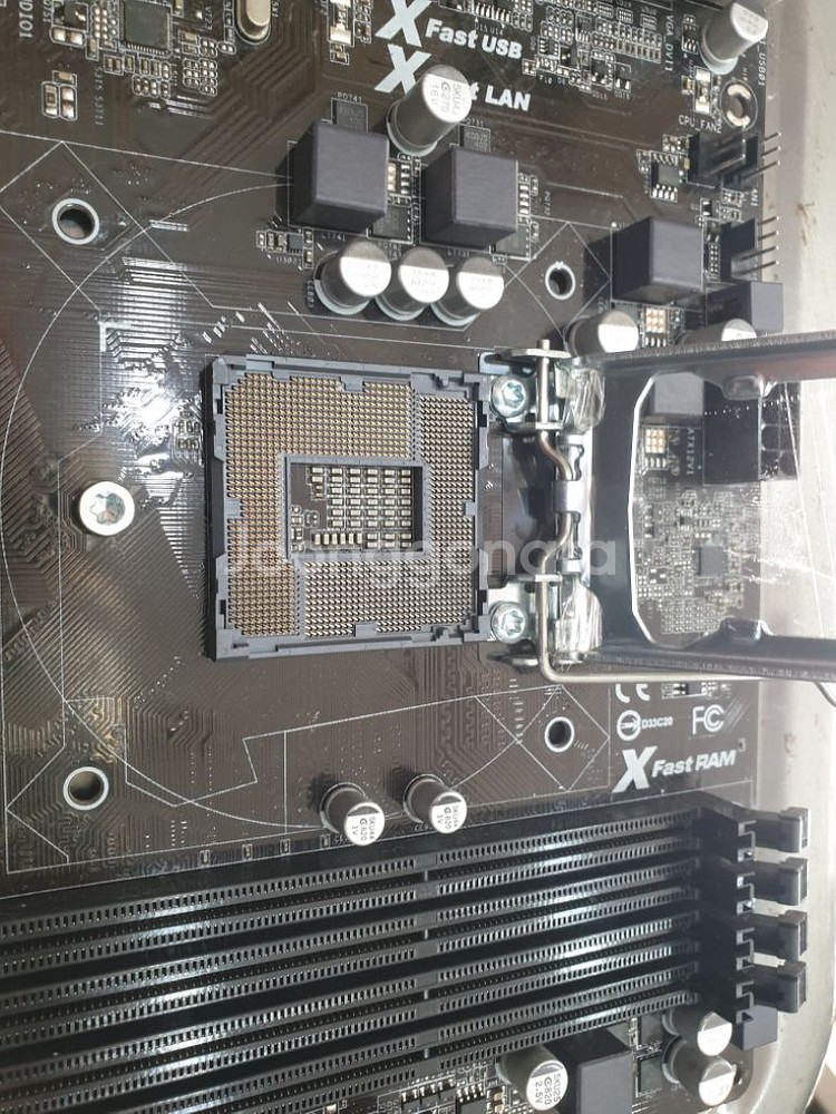 애즈락 b85m pro4 메인보드--1