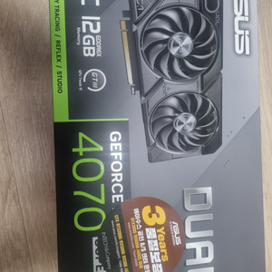 아수스 지포스 RTX4070 Super OC 팝니다