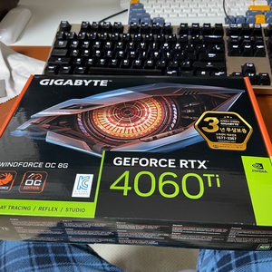 기가바이트 지포스 RTX 4060Ti 윈드포스 OC 8