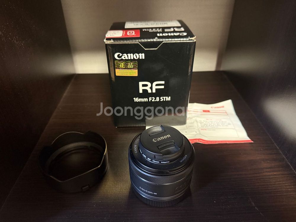 보증남음) 캐논 RF 16mm F2.8 STM 판매--0