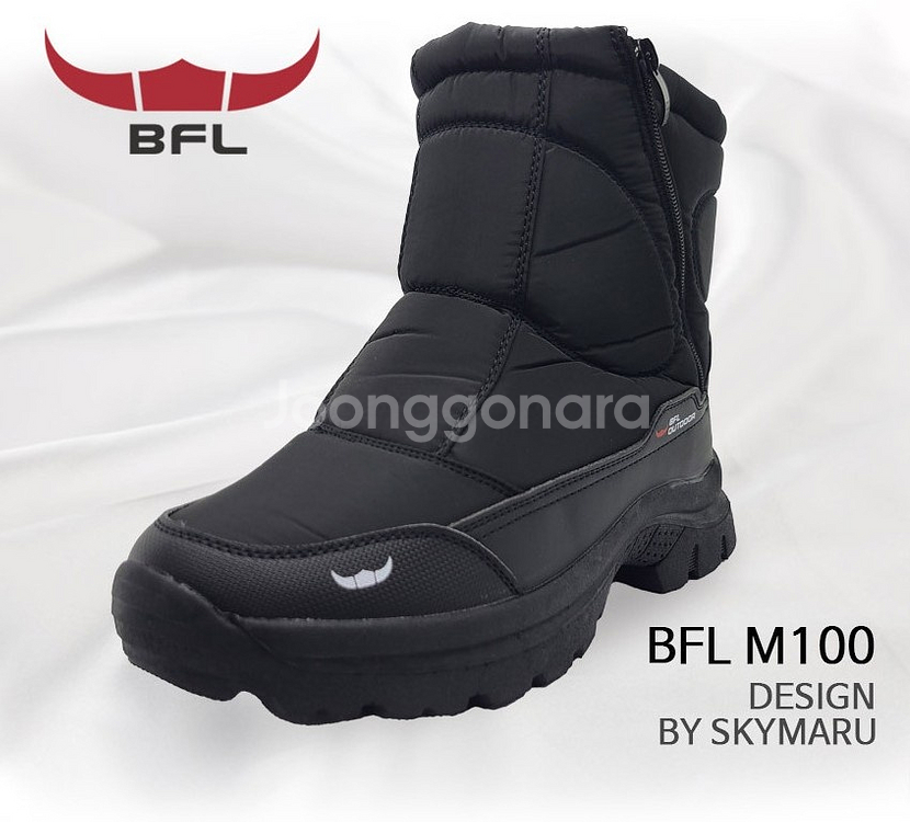 BLF 남성용 패딩 방한화지퍼형 과 찍찍형 두모델--1