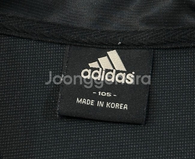 아디다스 금장 블랙골드 트랙탑 져지집업 105/XL--2