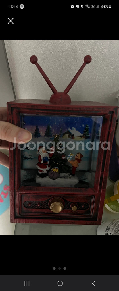 크리스마스 TV 오르골--1