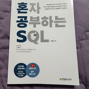 혼자 공부하는 sql