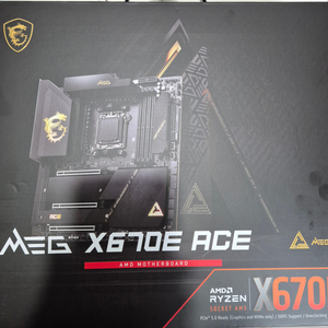 X670E ACE 에이스 msi 최상급 보드 x870e