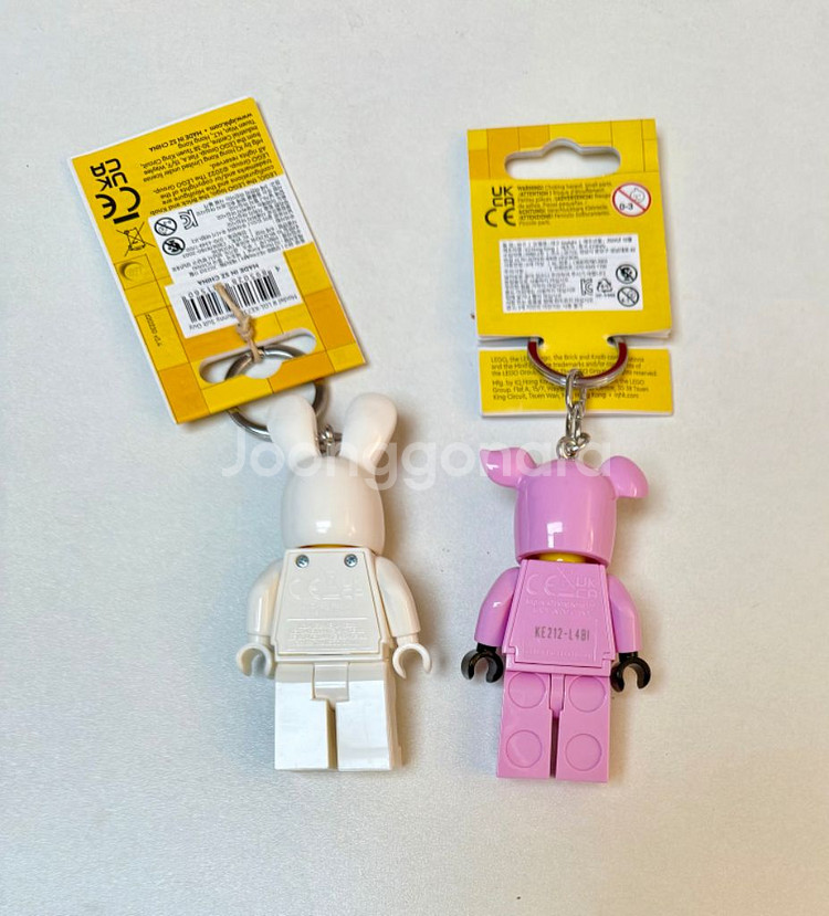 레고 led키링 토끼알바 돼지알바 Lego--1
