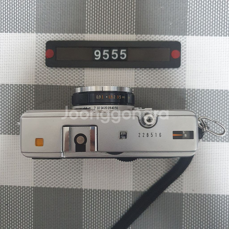올림푸스 35 EC 필름카메라 실버바디--1