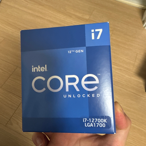 i7 12700k 팝니다