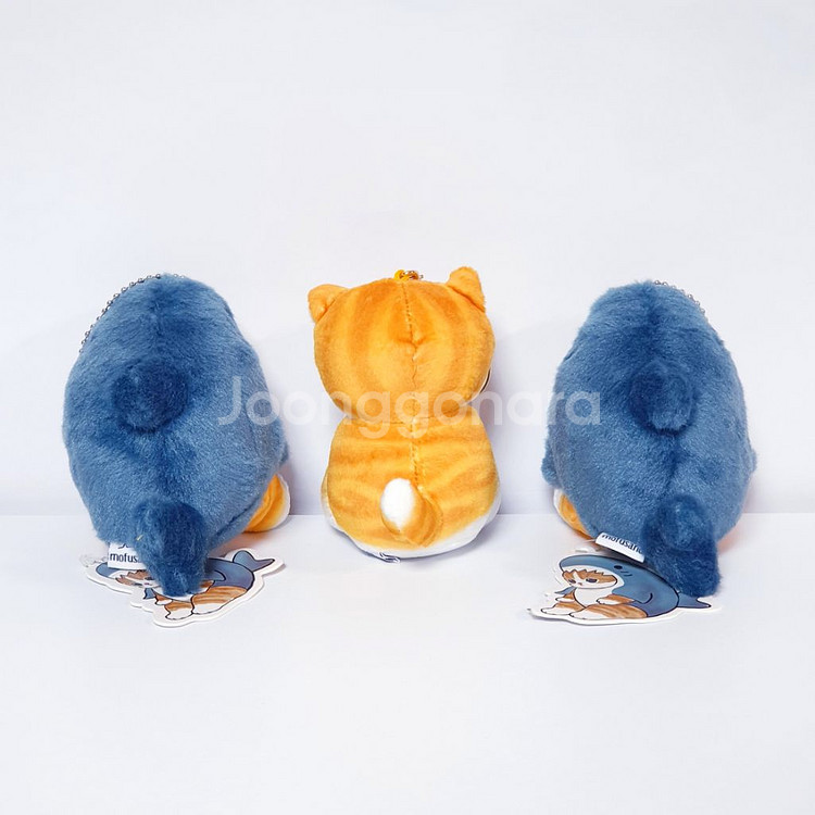 모프샌드 모후샌드 상어 인형 고양이 키링 볼체인--1