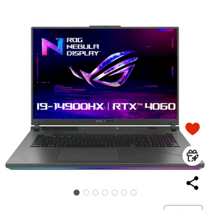 Asus G18 14900hx 4060 게이밍노트북