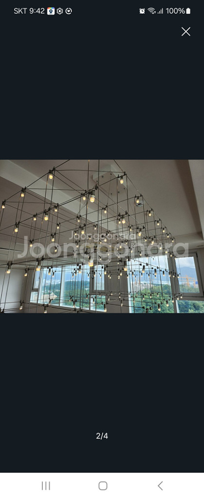 식탁조명 샹들리에--1