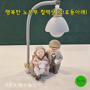 행복한 노부부 컬렉션 (가로등 아래)