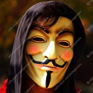 새 살구색 마스크 가이 포커스 탈 마스크 변장 파티